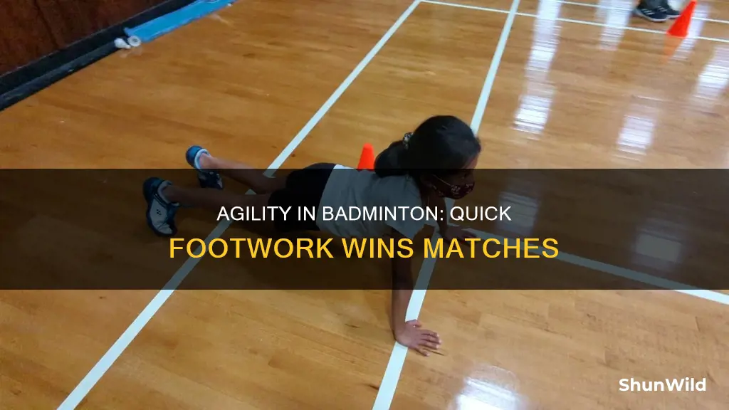 how to use agility in badminton league game