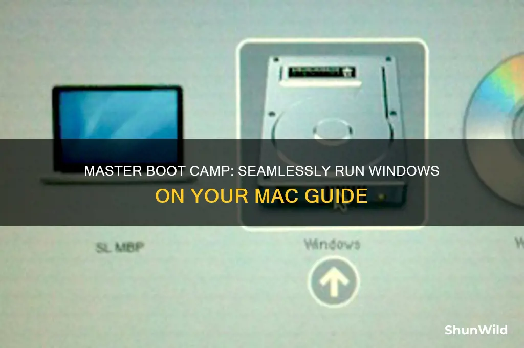 how to use boot camp in a window