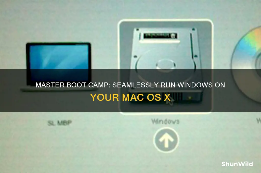 how to use boot camp mac os x