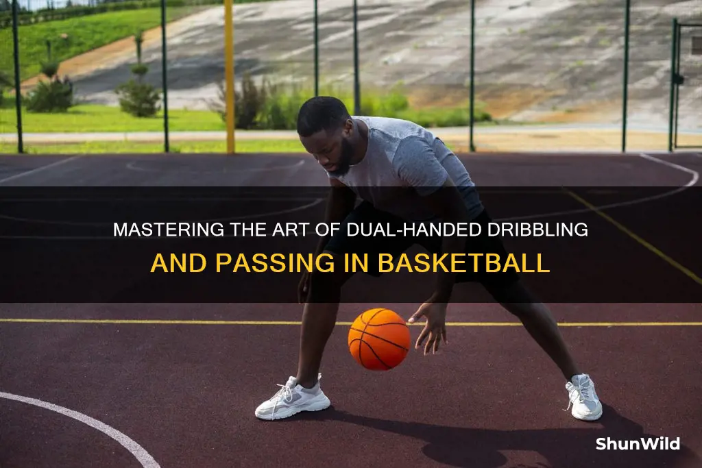 how to use both hands in basketball