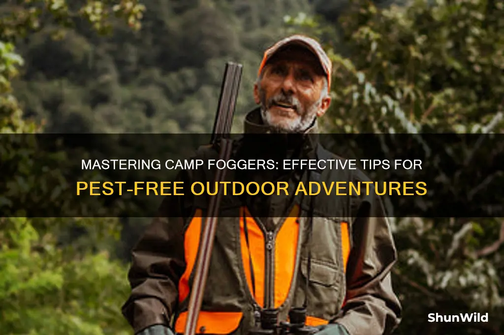how to use camp fogger