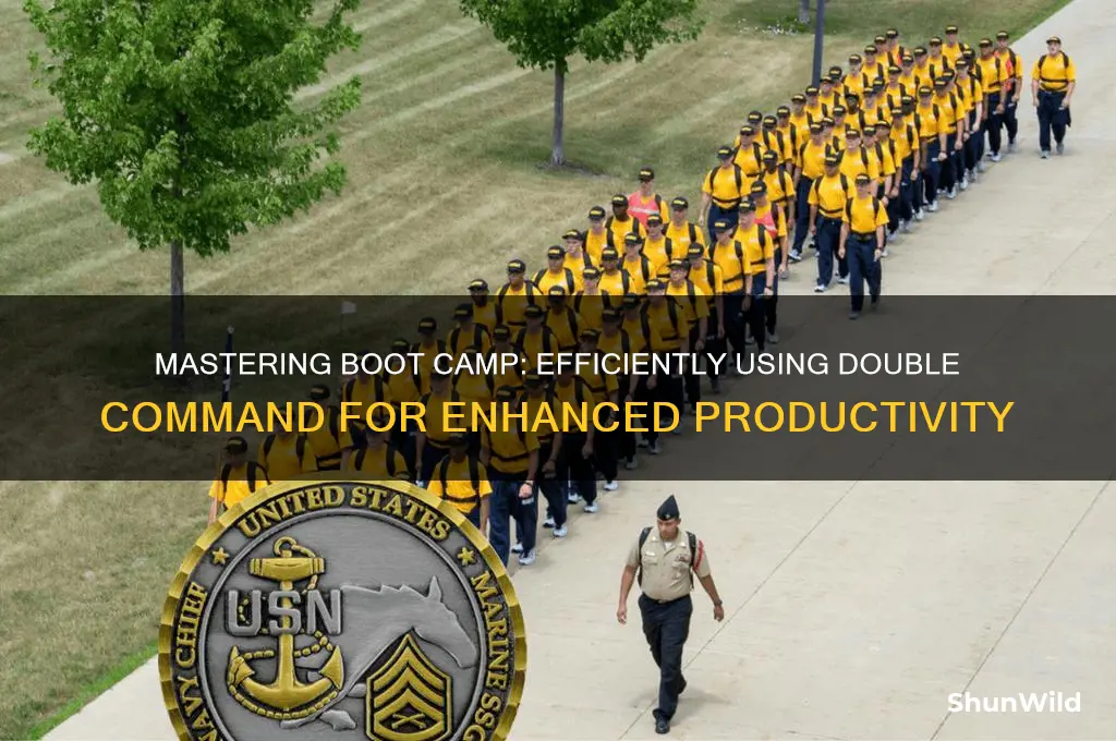 how to use double command on boot camp