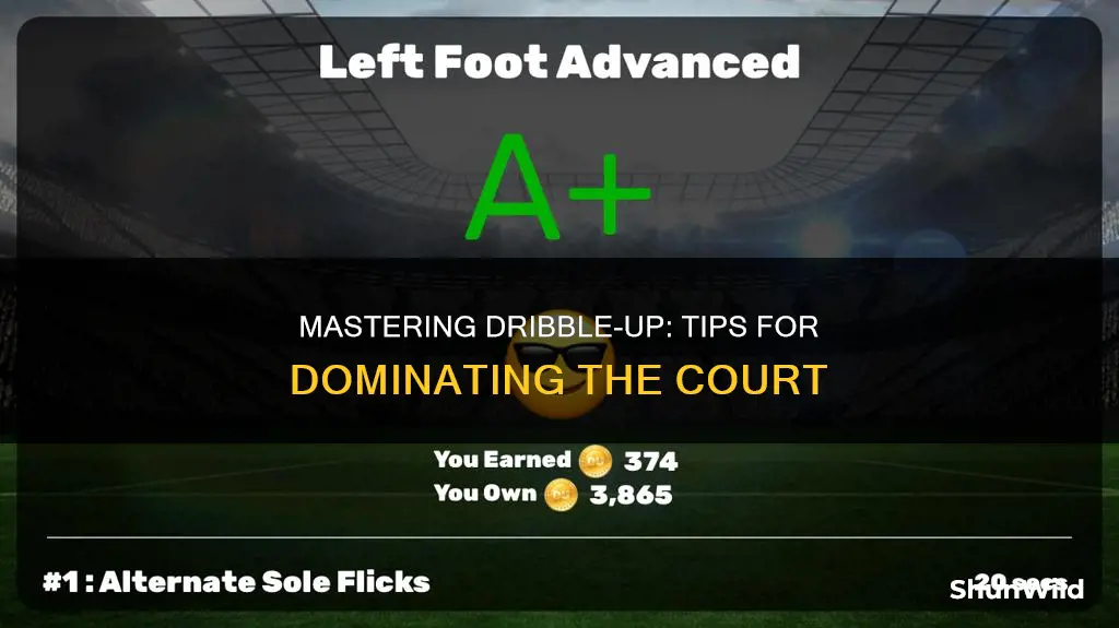 how to use dribble up basketball