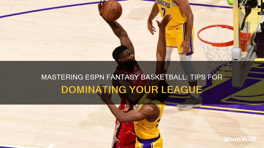 how to use espn fantasy basketball