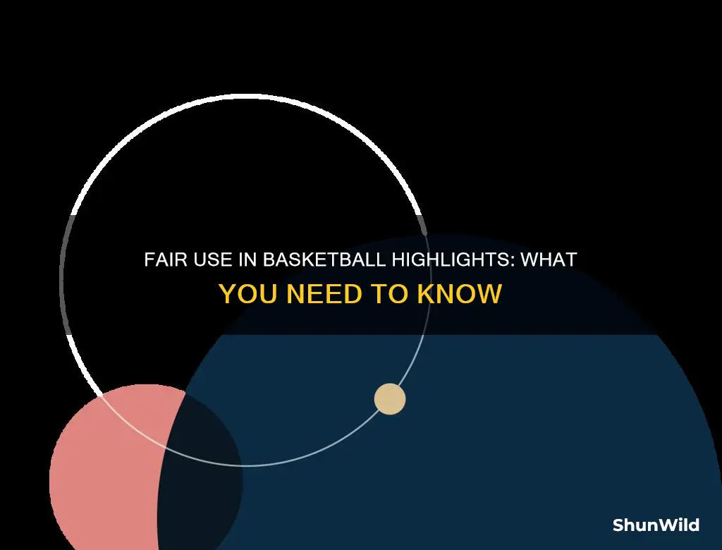 how to use fair use for basketball highlights