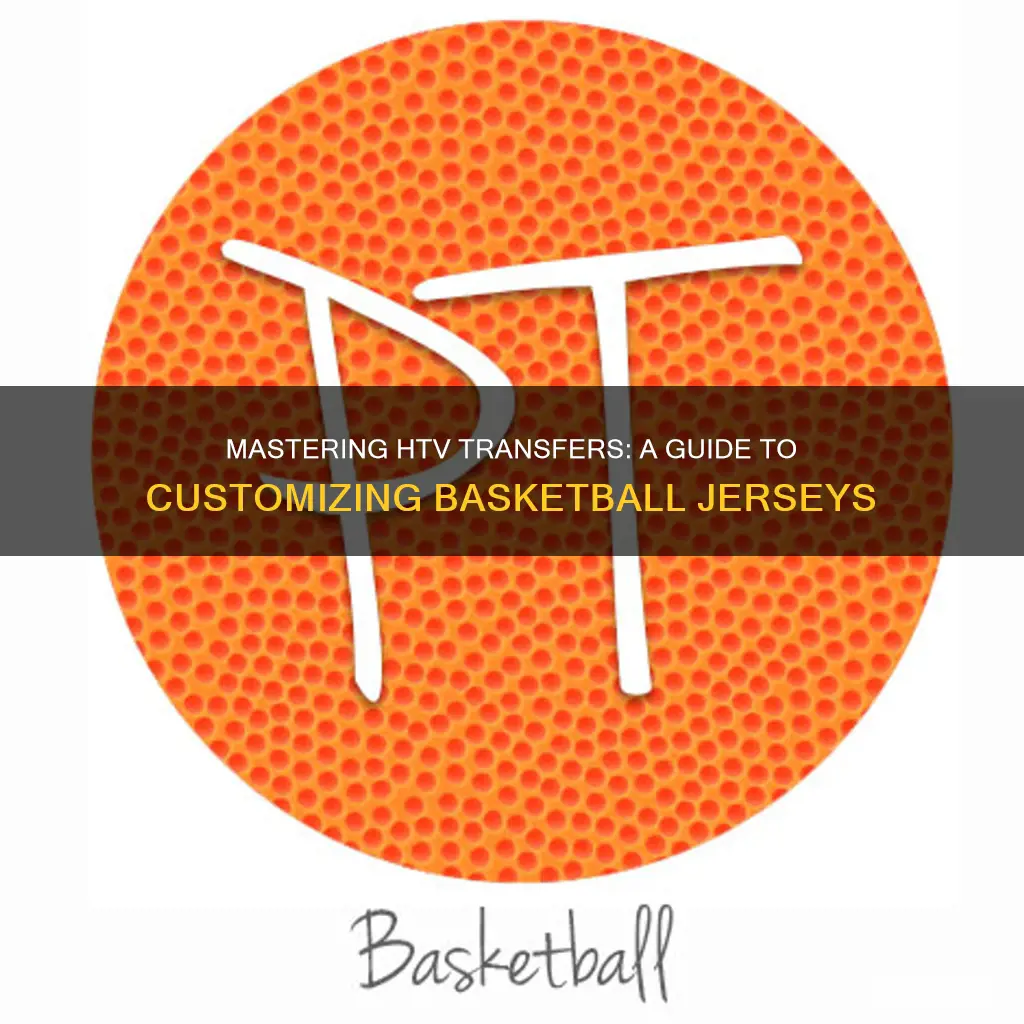 how to use htv on basketball jerseys