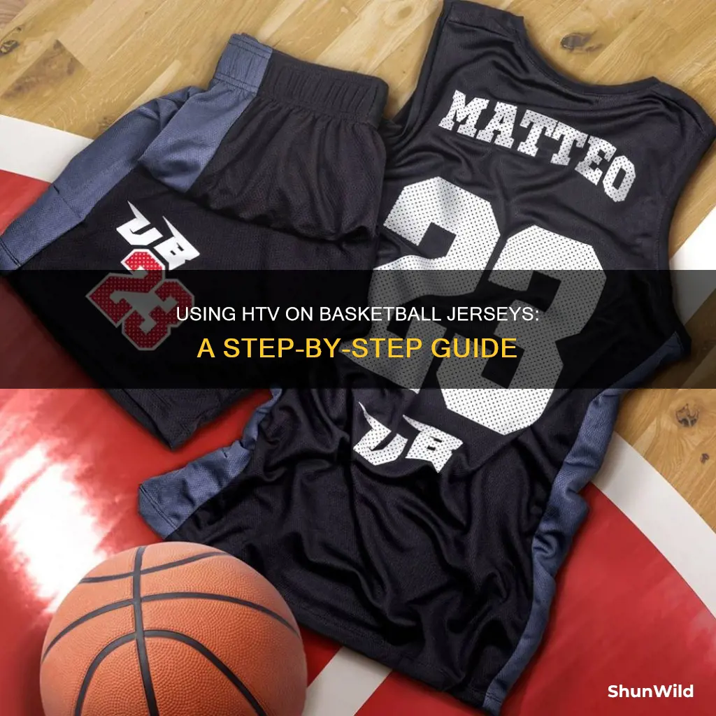 how to use htv on basketball jerseys