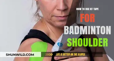 KT Tape for Badminton: Shoulder Support