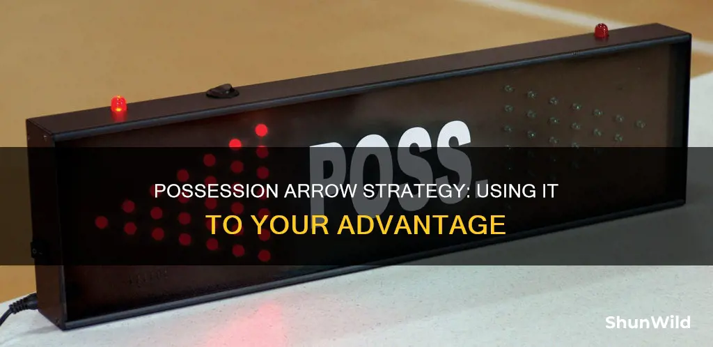 how to use possession arrow in basketball