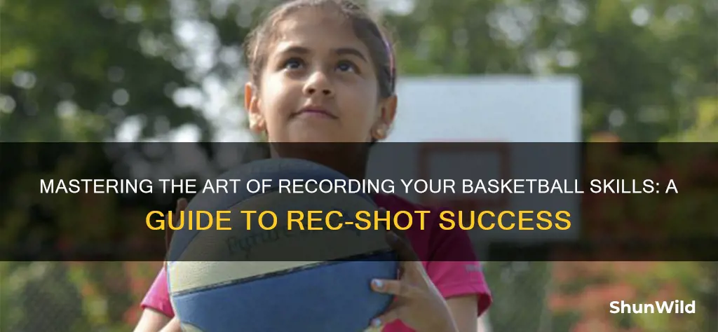 how to use record on rec shot basketball