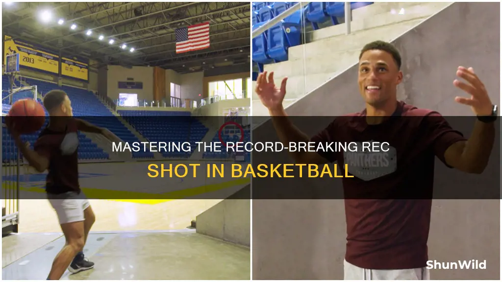 how to use record on rec shot basketball