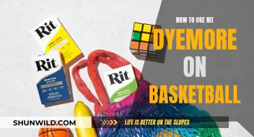 Dye Your Basketball Gear with Rit Dyemore: A Guide