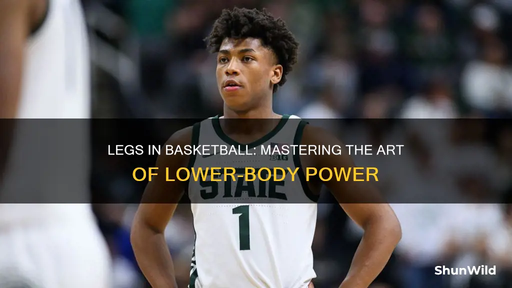 how to use your legs when shooting a basketball