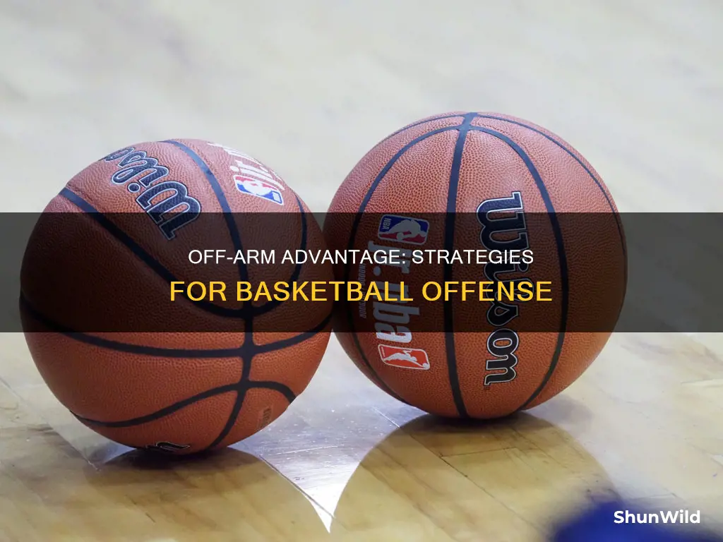 how to use your off arm in basketball