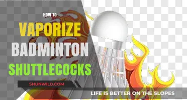 The Art of Vaporizing Shuttlecocks: A Badminton Mystery