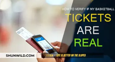 Authenticating Basketball Tickets: Spotting the Fakes