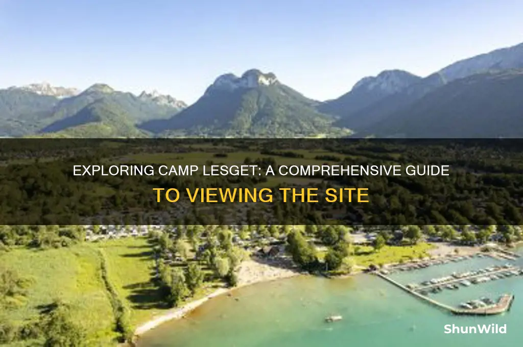 how to view camp lesget