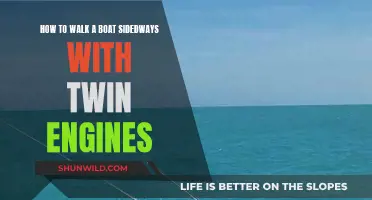 Mastering the Art of Walking a Boat with Twin Engines