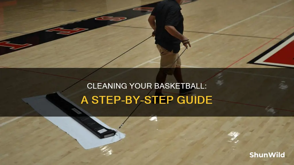 how to wash a basketball