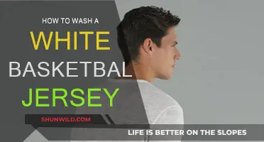 Washing Your White Basketball Jersey: A Step-by-Step Guide