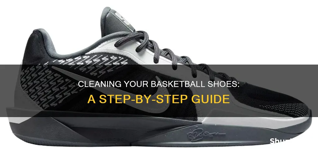how to wash basketball shoes
