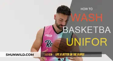 Washing Basketball Uniforms: Quick and Easy Guide