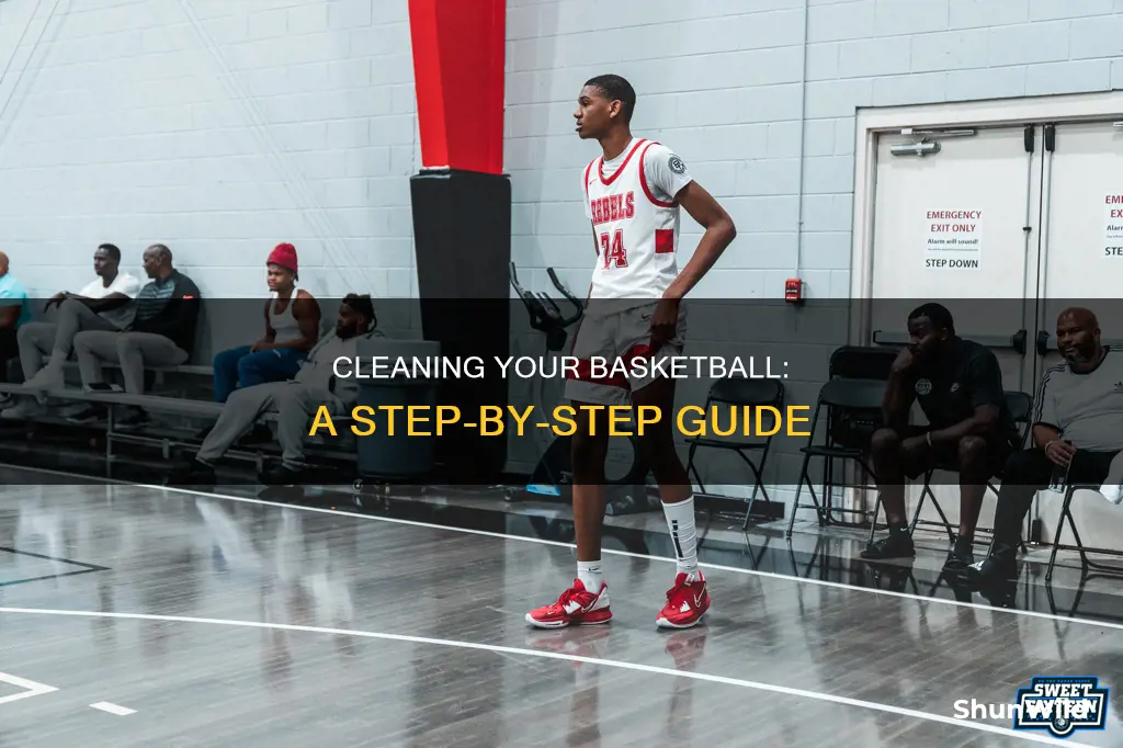 how to wash basketball