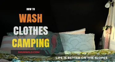 Camping Laundry Made Easy: Tips for Washing Clothes Outdoors