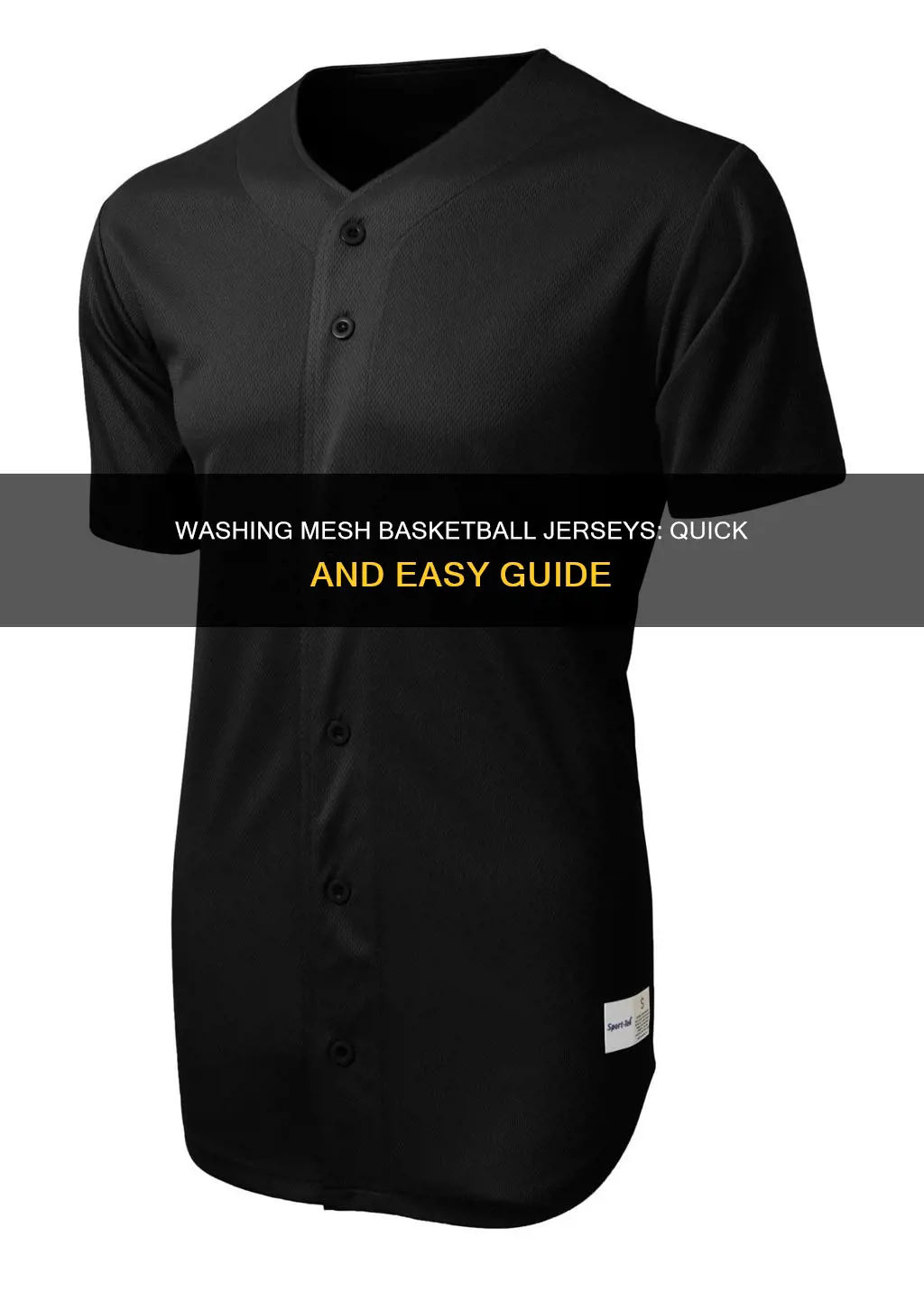 how to wash mesh basketball jerseys