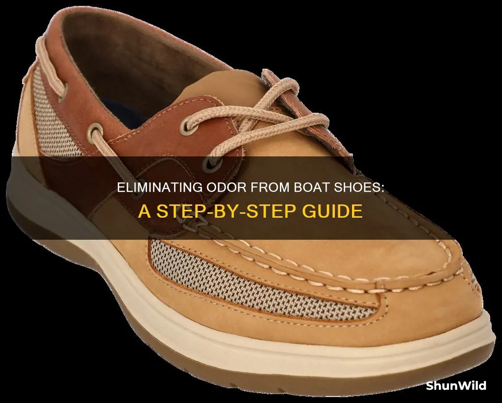 how to wash smelly boat shoes