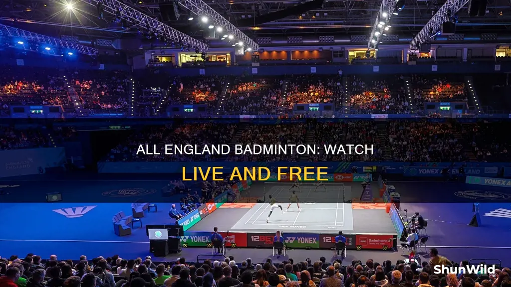 how to watch all england badminton