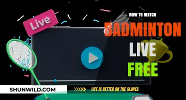 Best Ways to Watch Badminton Live for Free