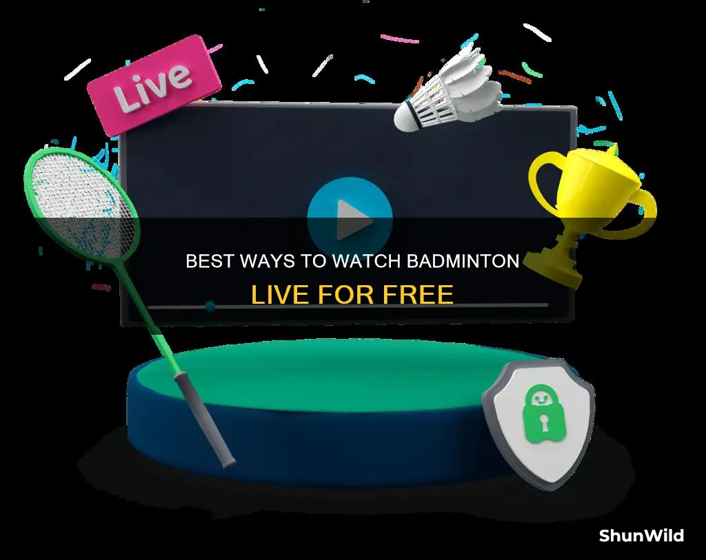 how to watch badminton live free