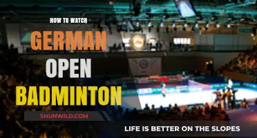 German Open Badminton: A Viewer's Guide