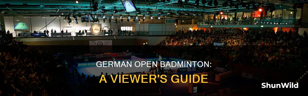 how to watch german open badminton