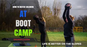 Witnessing the Transformation: A Guide to Observing Soldiers at Boot Camp