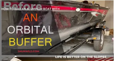 Waxing Your Aluminum Boat: Orbital Buffer Tips