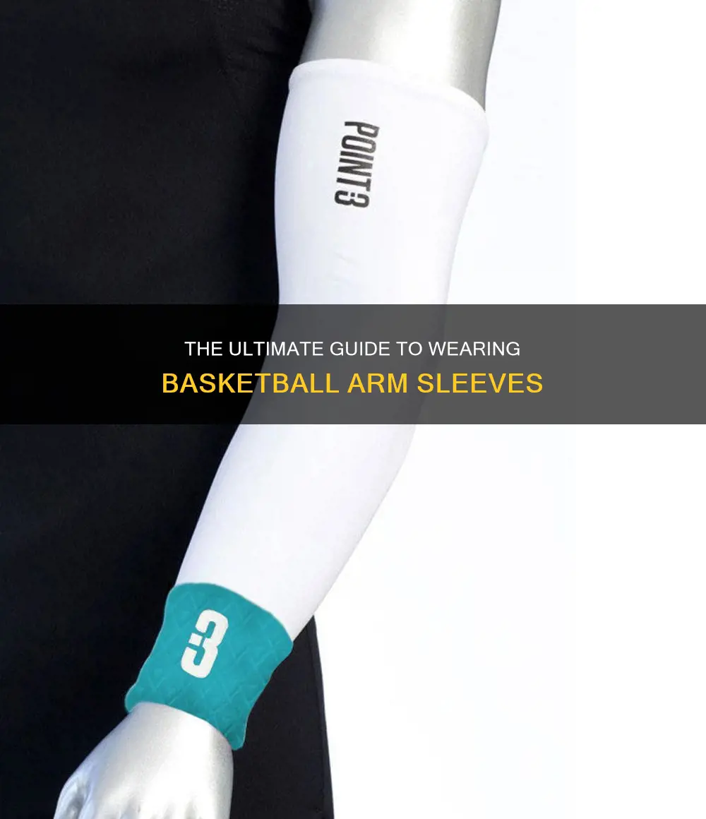 how to wear a basketball arm sleeve