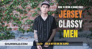 Style Guide: Wearing Basketball Jerseys with Class for Men