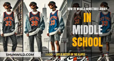 Wearing a Basketball Jersey: A Middle Schooler's Guide