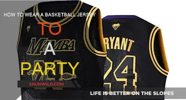 Style Your Basketball Jersey for Your Next Party