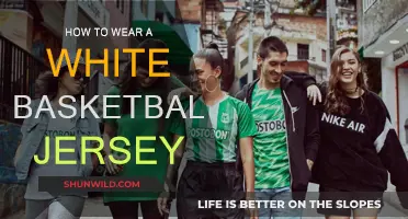Styling a White Basketball Jersey: Tips and Tricks