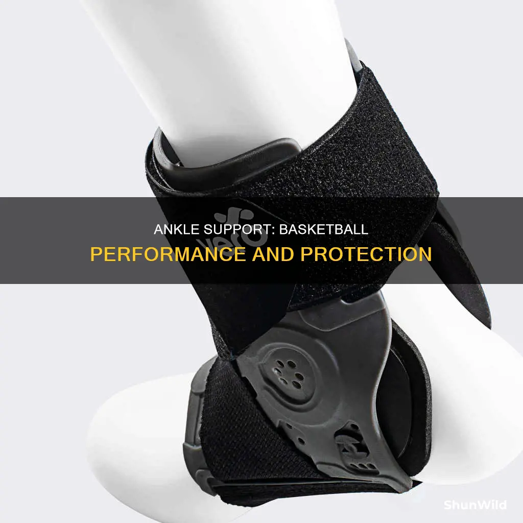 how to wear ankle support for basketball