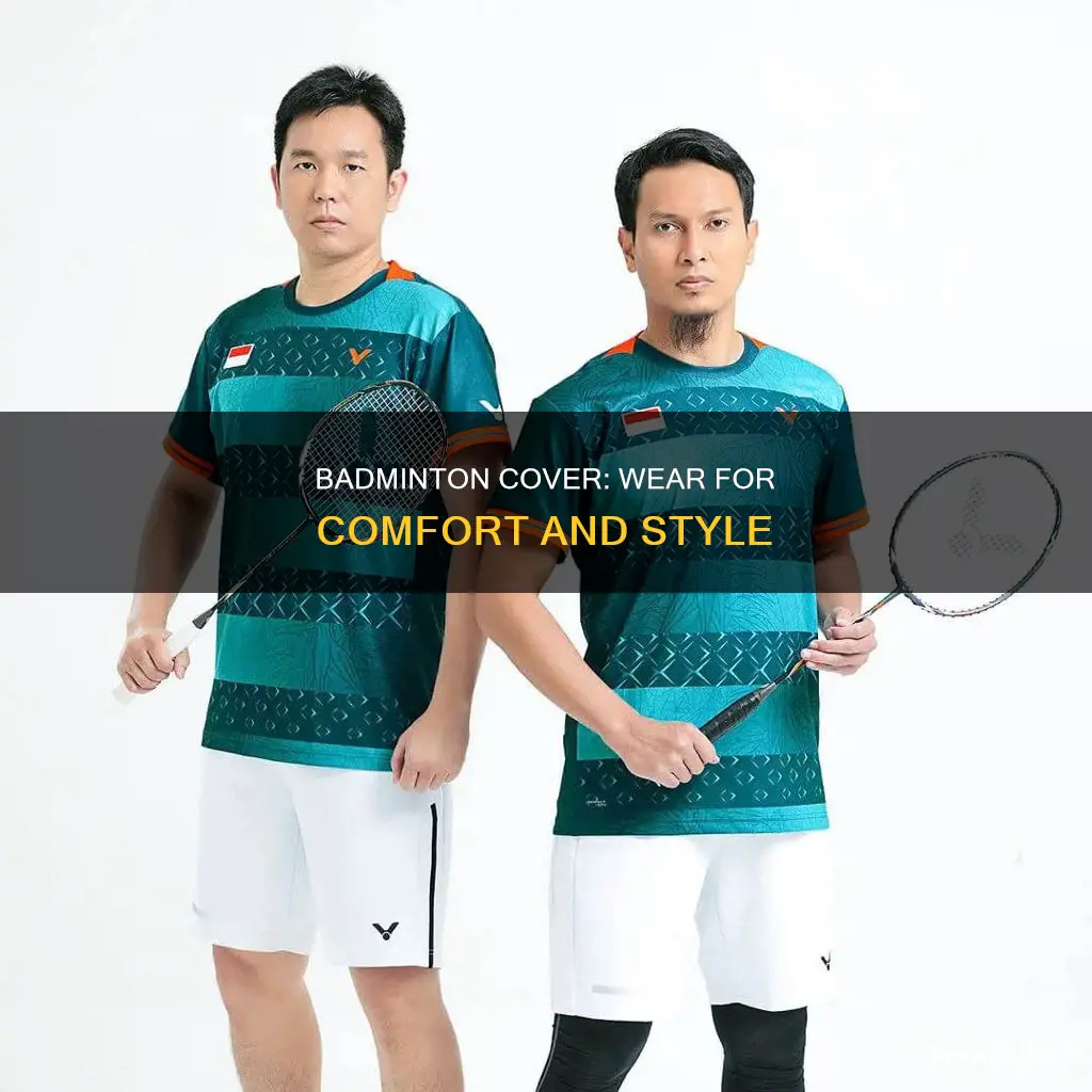 how to wear badminton cover