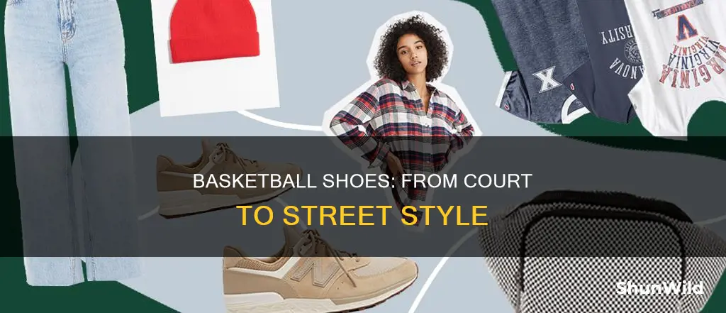 how to wear basketball shoes casually