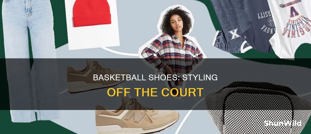how to wear basketball shoes off the court