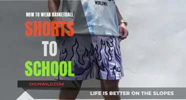 Rocking Basketball Shorts: School Edition