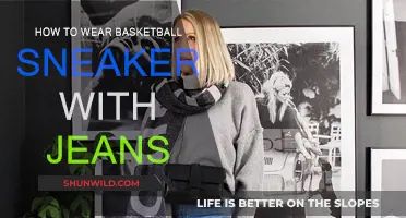 Jeans and Basketball Sneakers: A Fashion Guide