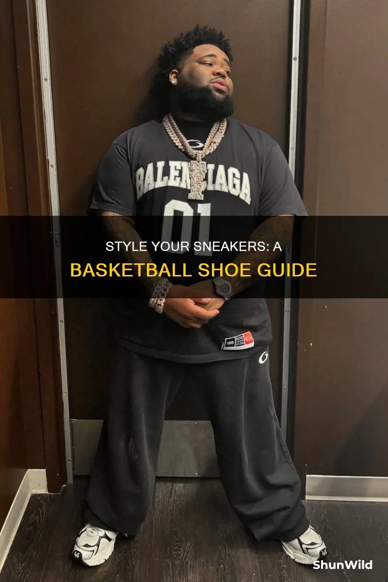 how to wear basketball sneakers