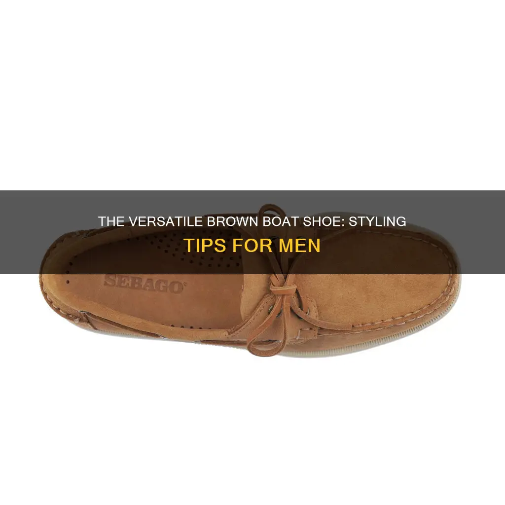 how to wear brown boat shoes